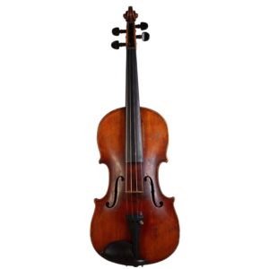 Old violin labeled Karel Priborsky