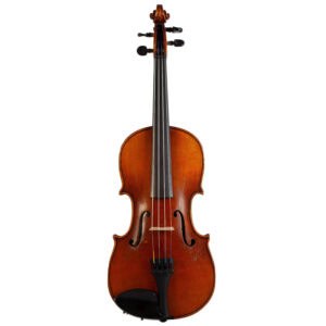 Old small 1/2 violin labeled Ettore Soffritti