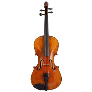Old violin labeled Januarius Gagliano