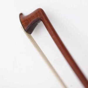 Old violin bow stamped C Thomassin a Paris
